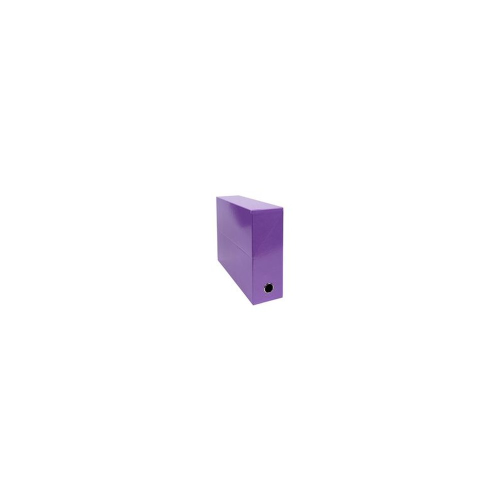 EXACOMPTA Boîte transfert Iderama, 90 mm, violet