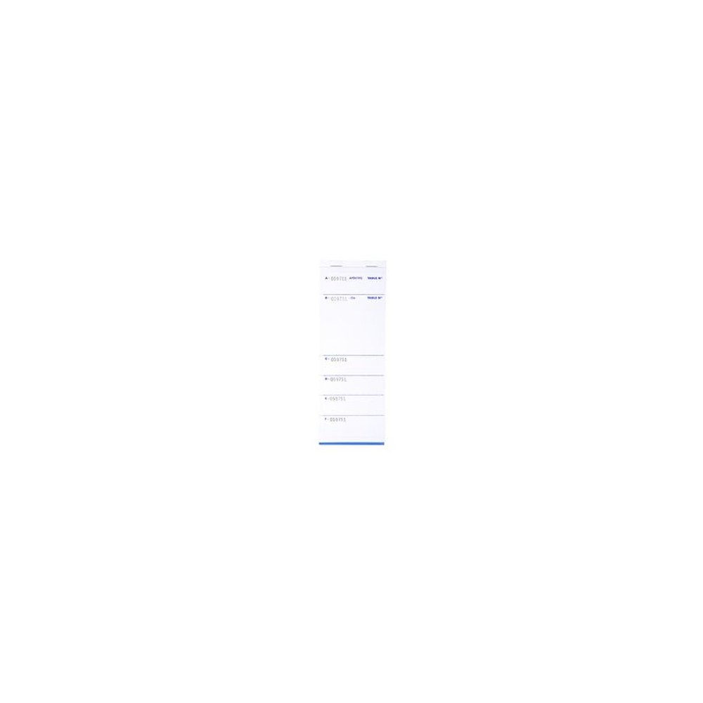 EXACOMPTA Bloc Brasserie, 96 x 260 mm, tripli