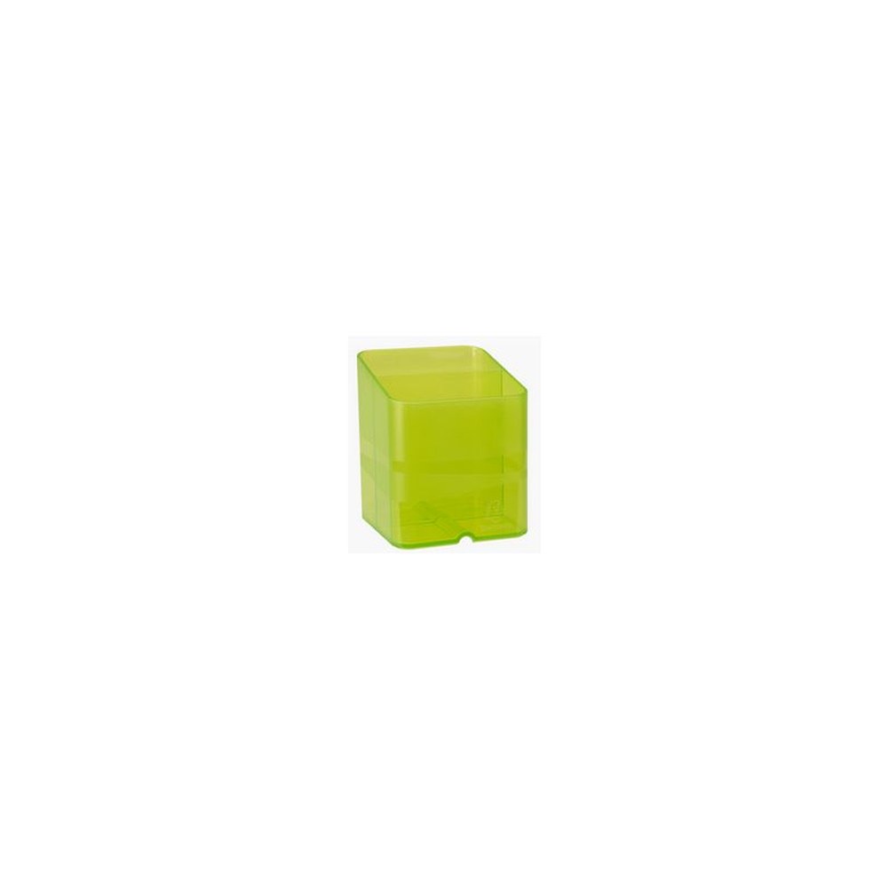 EXACOMPTA Pot à crayons PEN-CUBE, 2 compartiments, vert