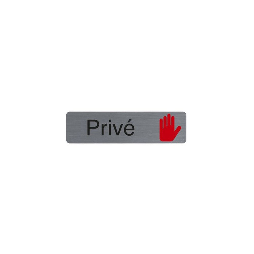 EXACOMPTA Plaque de signalisation "Privé"