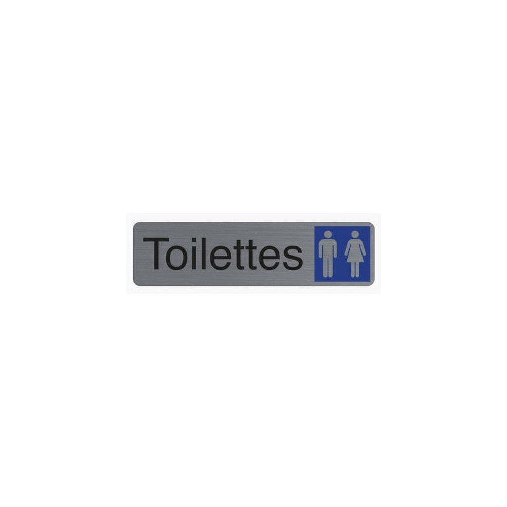 EXACOMPTA Plaque de signalisation "Toilettes Dame/Homme"