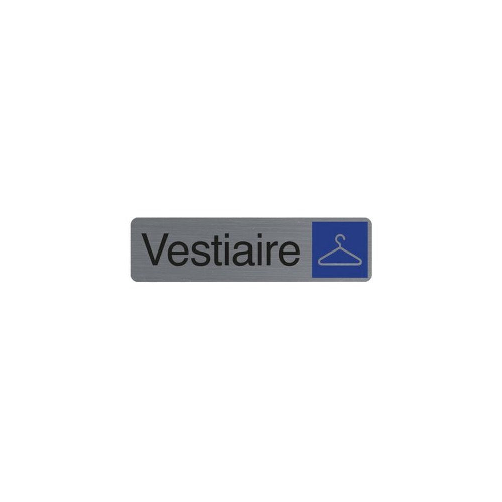 EXACOMPTA Plaque de signalisation "Vestiaire"