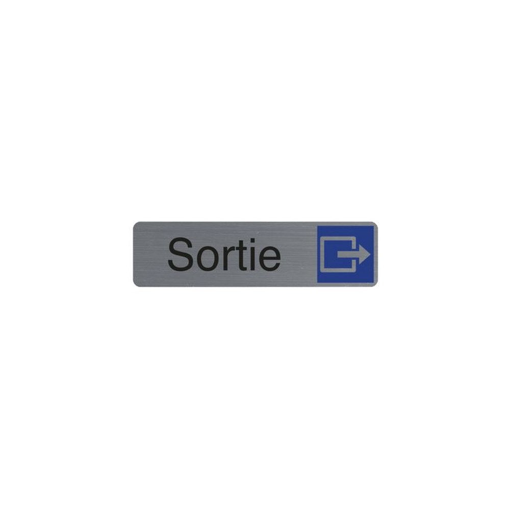 EXACOMPTA Plaque de signalisation "Sortie"