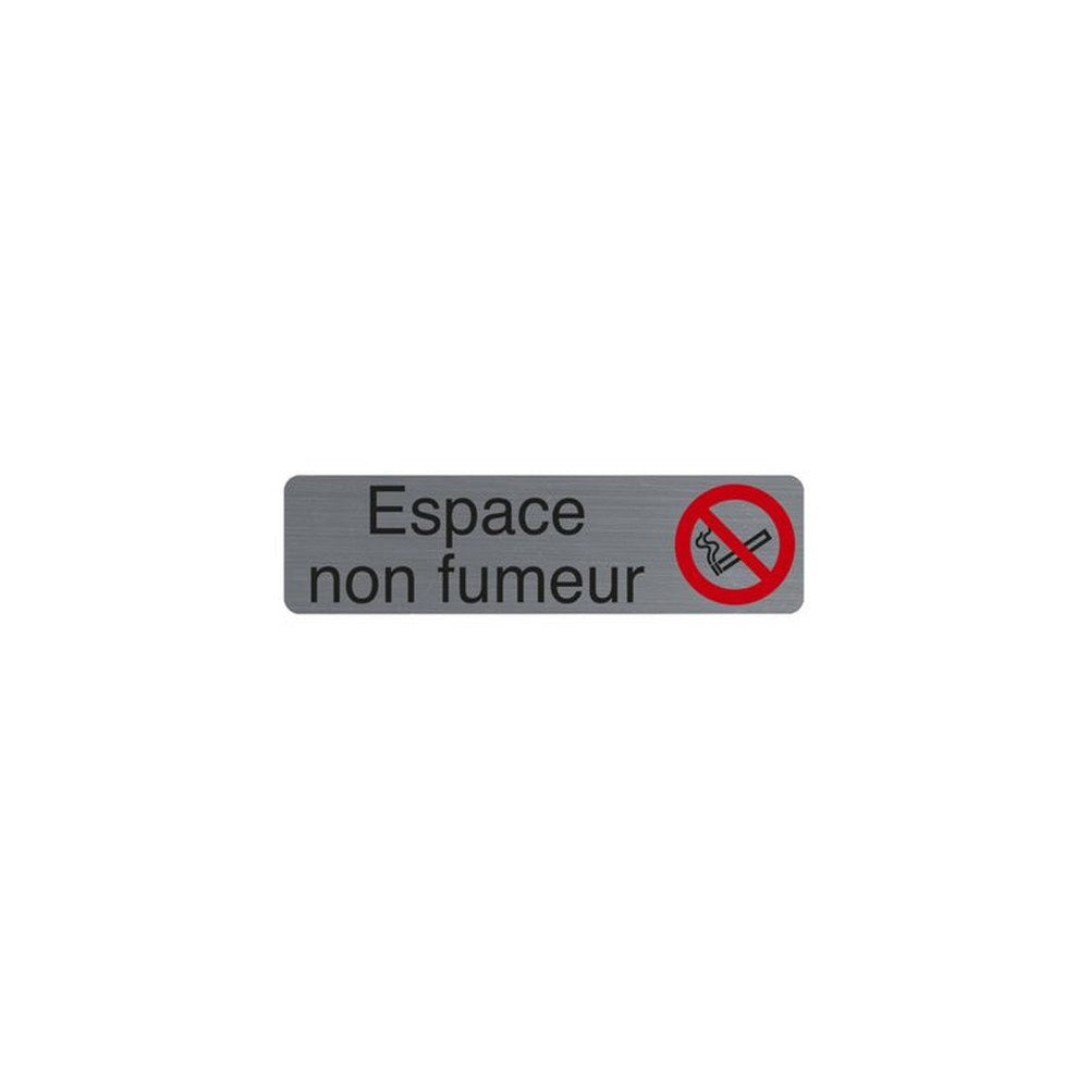 EXACOMPTA Plaque de signalisation "Espace non fumeurs"