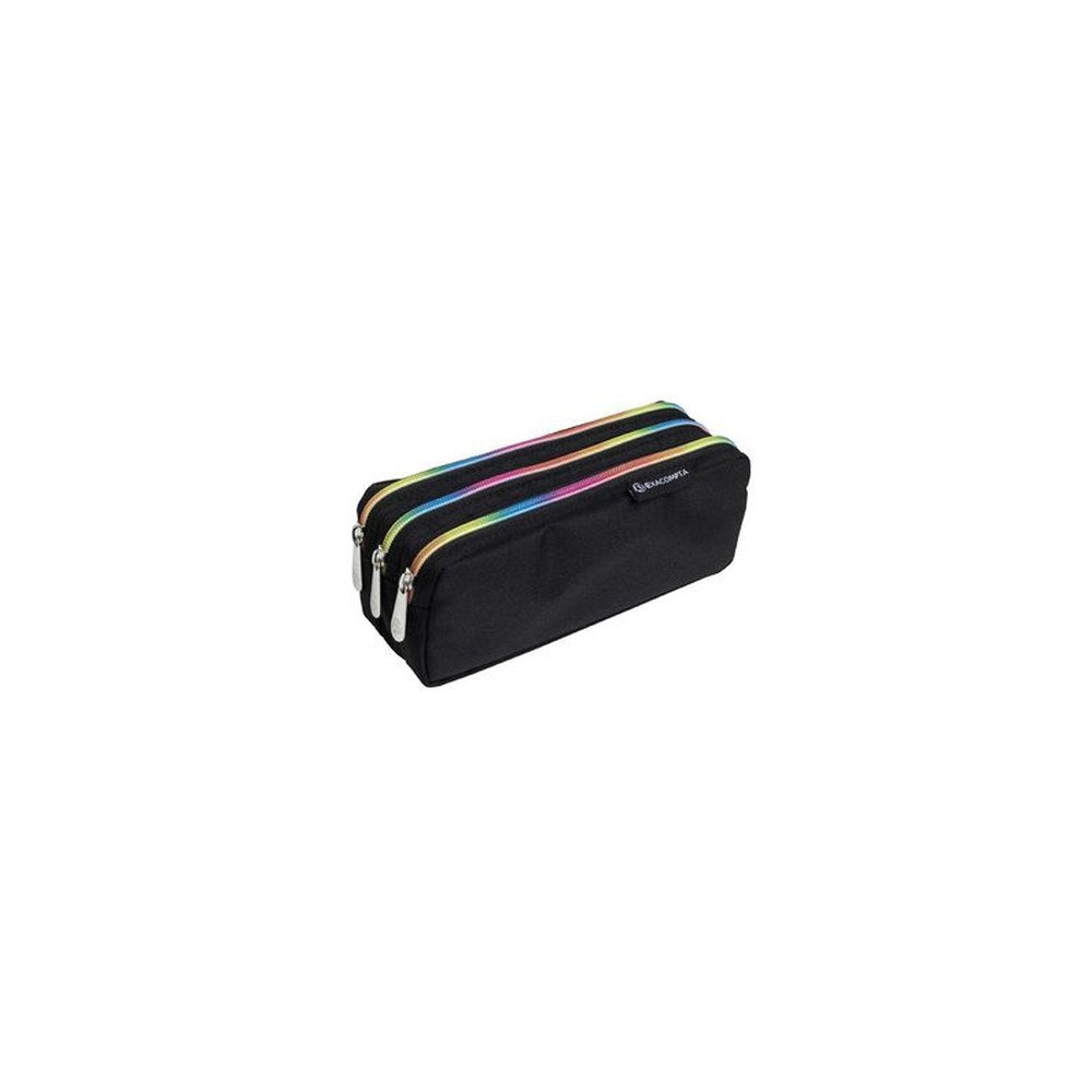EXACOMPTA Trousse Rainbow, polyester, 3 compartiments
