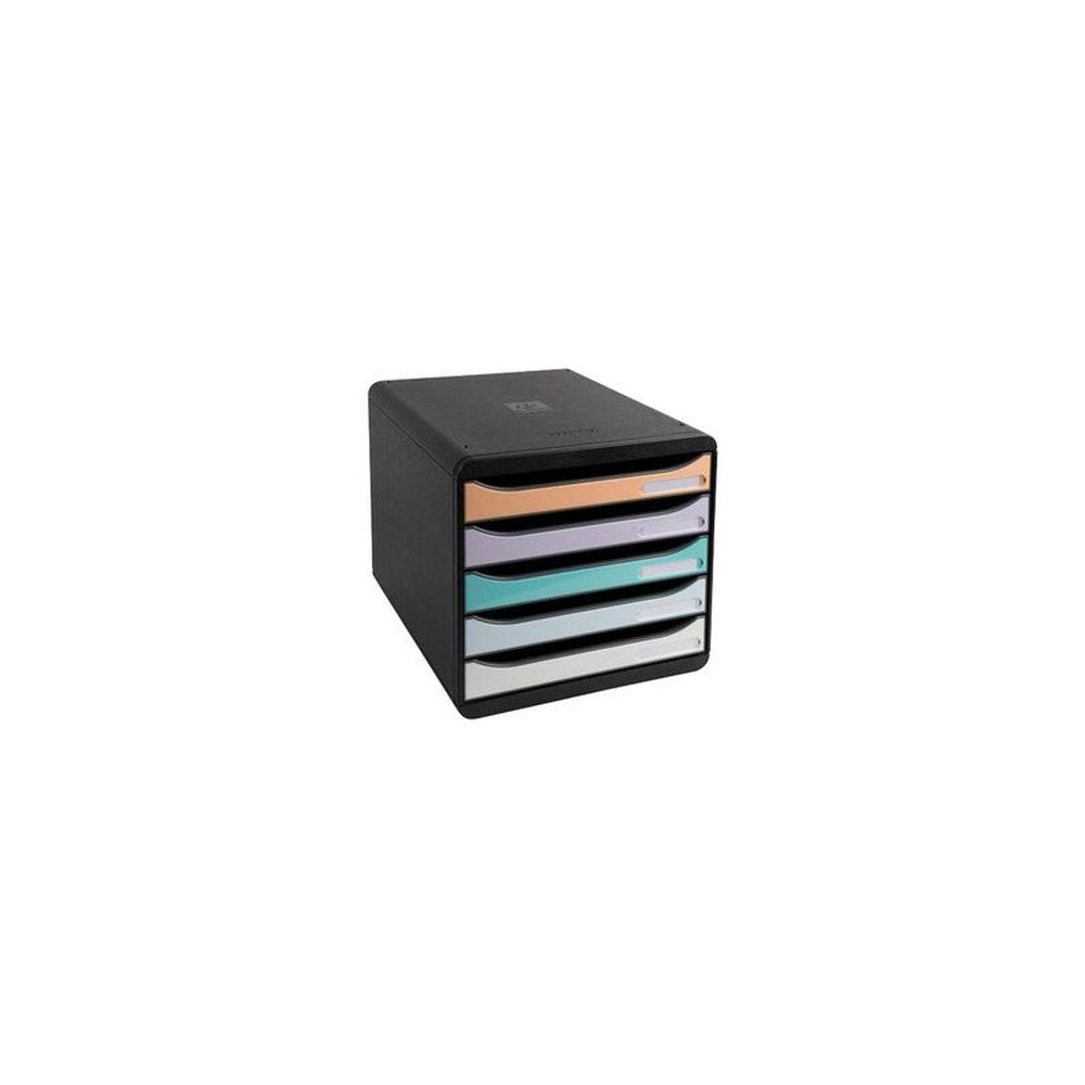 EXACOMPTA Module de classement BIG-BOX, 5 tiroirs, coloré