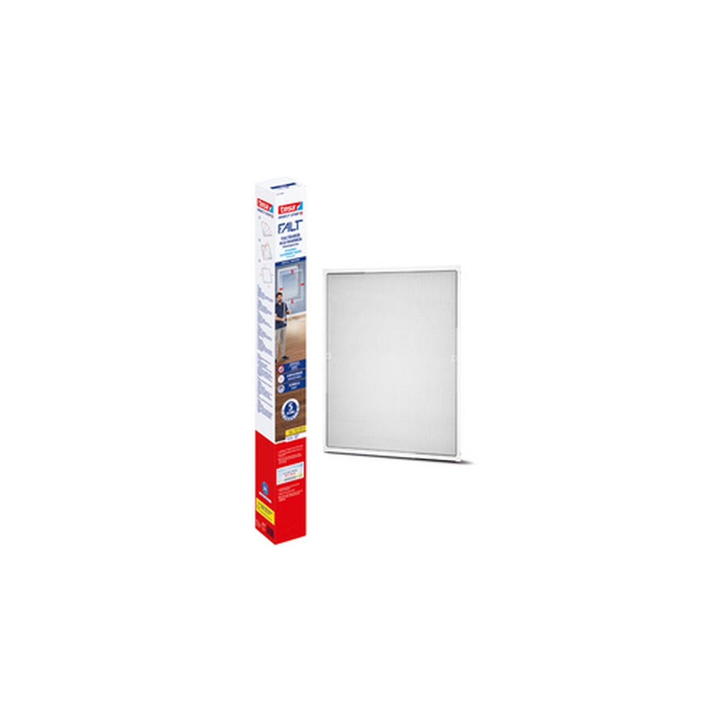 tesa Moustiquaire pour fenêtre ALU FALT, blanc
