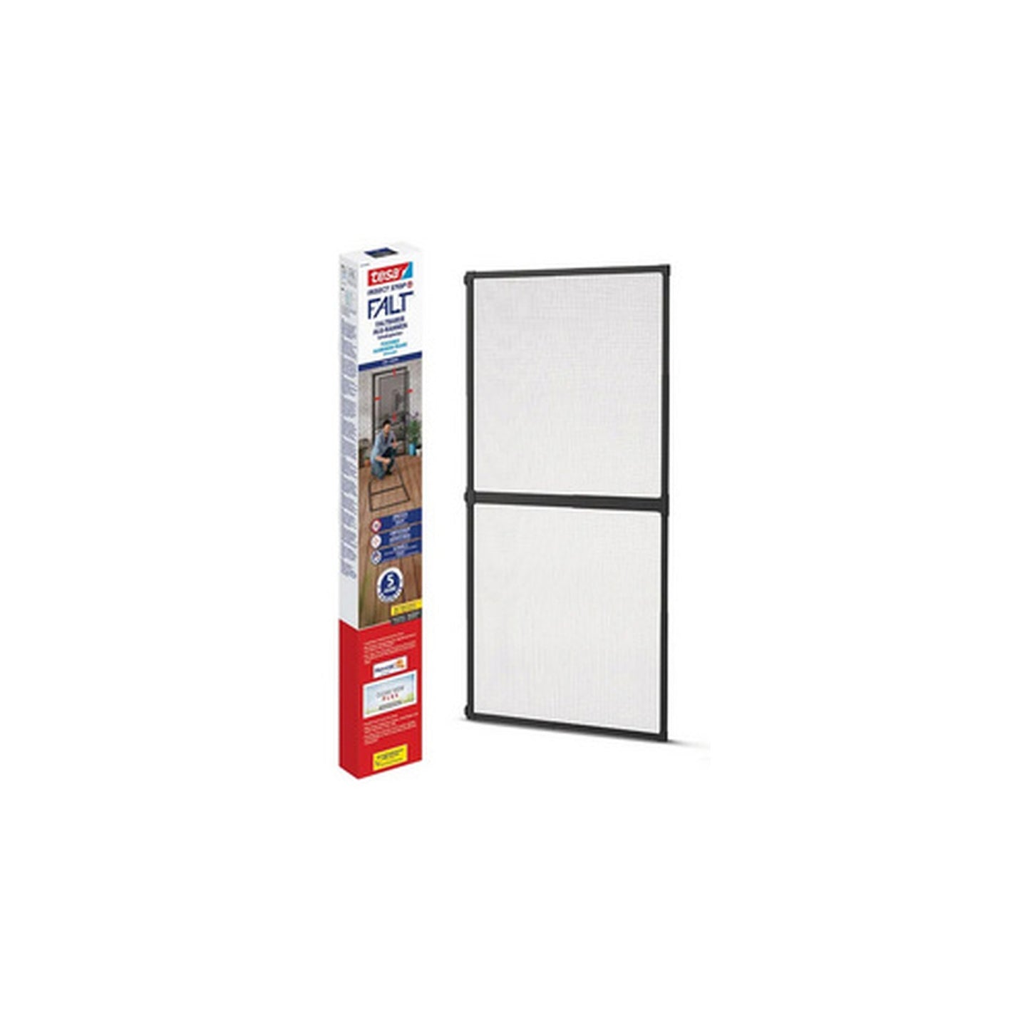 tesa Moustiquaire pour porte ALU FALT, anthracite