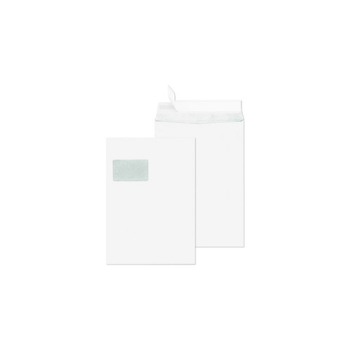 SECURITEX Versandtasche, C4, weiß, mit Fenster, 130 g/qm