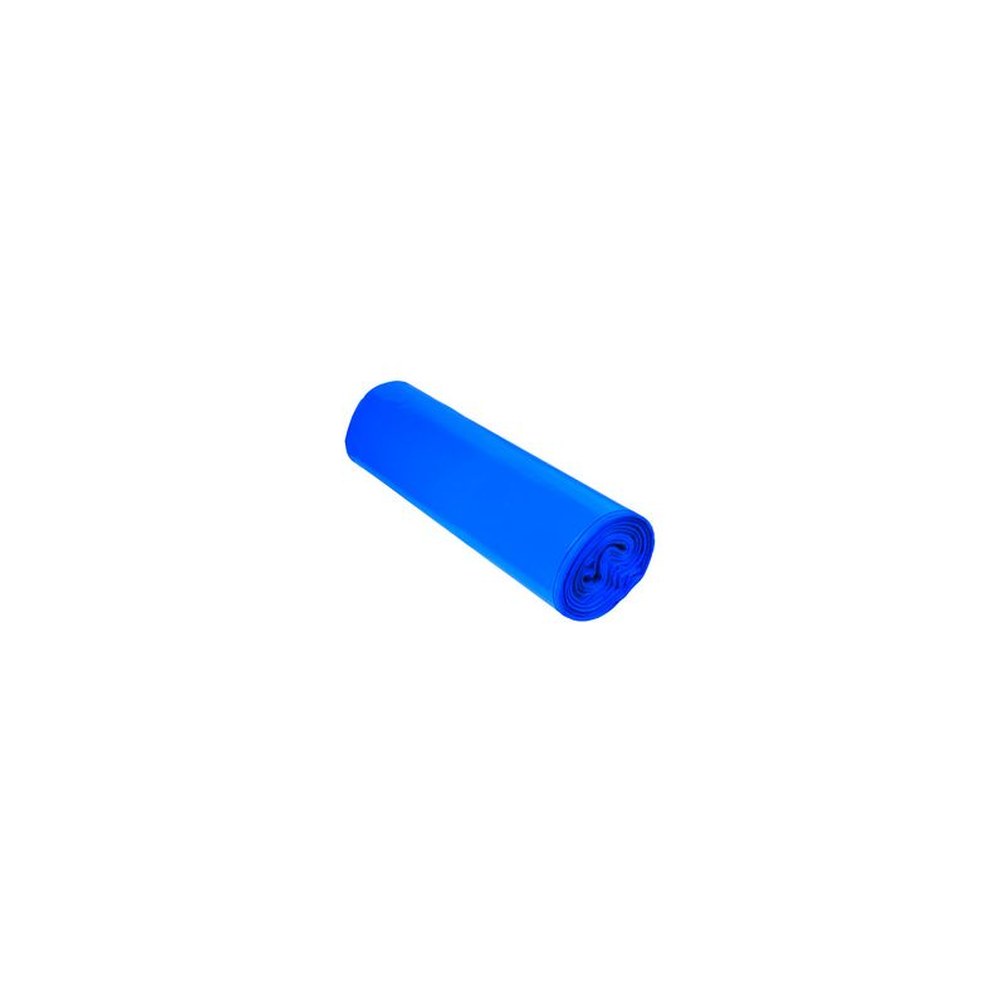 dm-folien Sac poubelle, bleu, 120 litres, LDPE, 36 microns