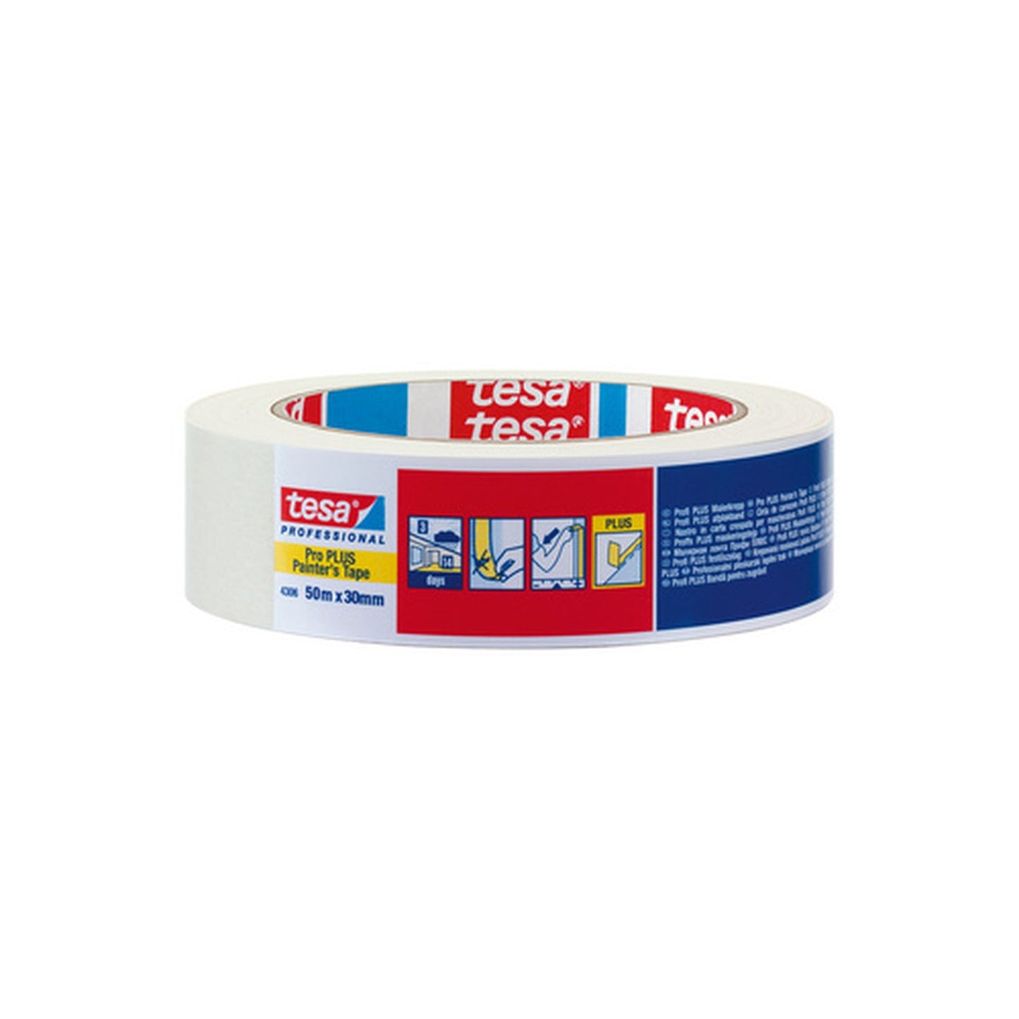 tesa Adhésif masquage papier pour peinture 4306,19 mm x 50 m