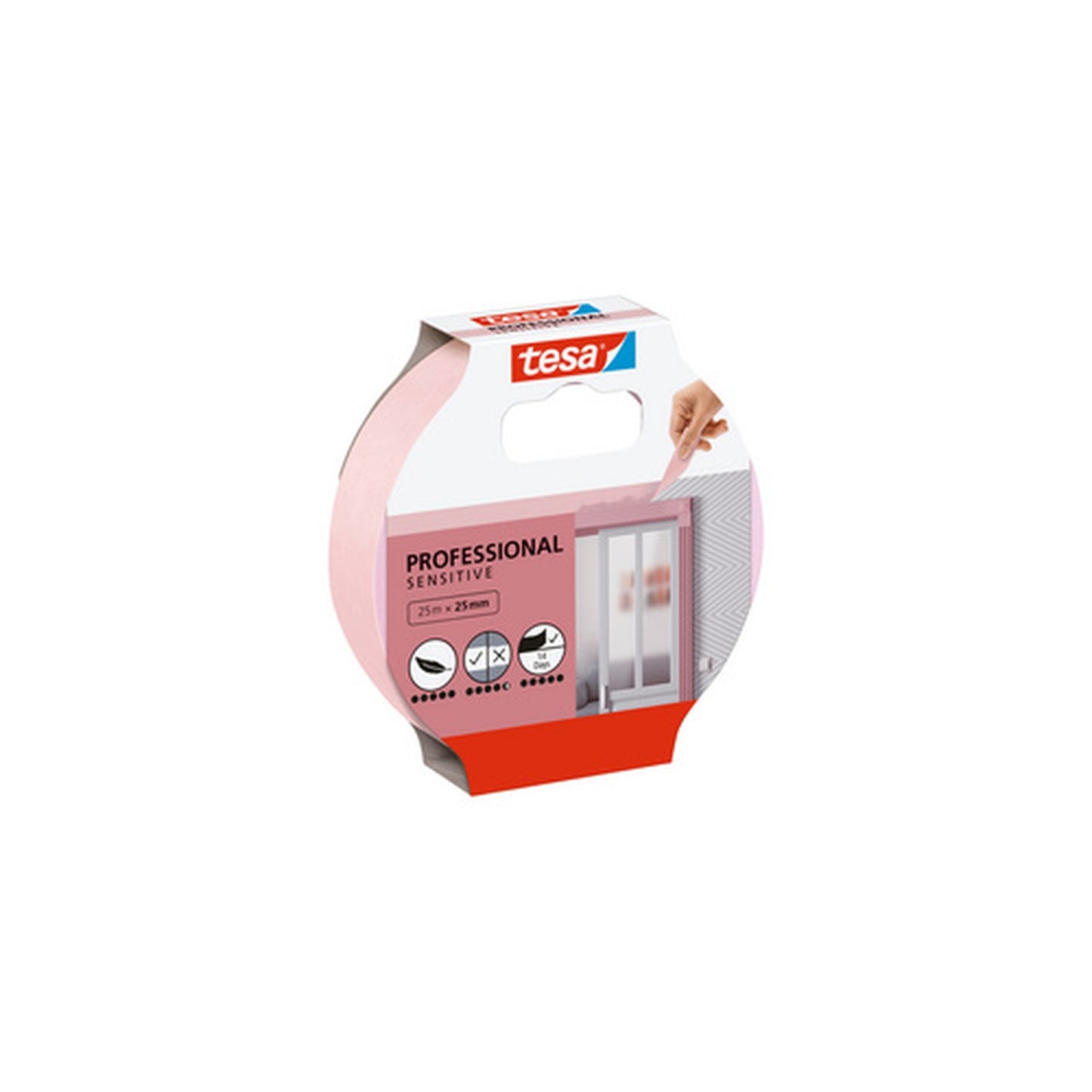 tesa Masquage pour contours très précis Precision,25mm x 25m