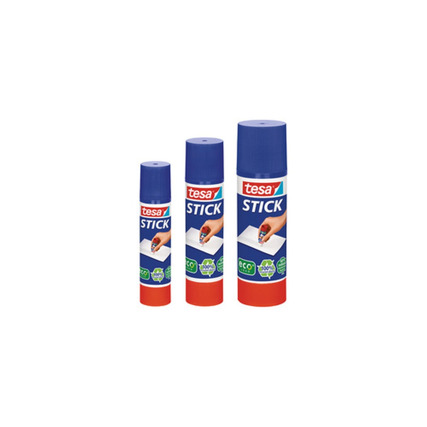 tesa ecoLogo Stick Bâton de colle, sans solvant, 20 g