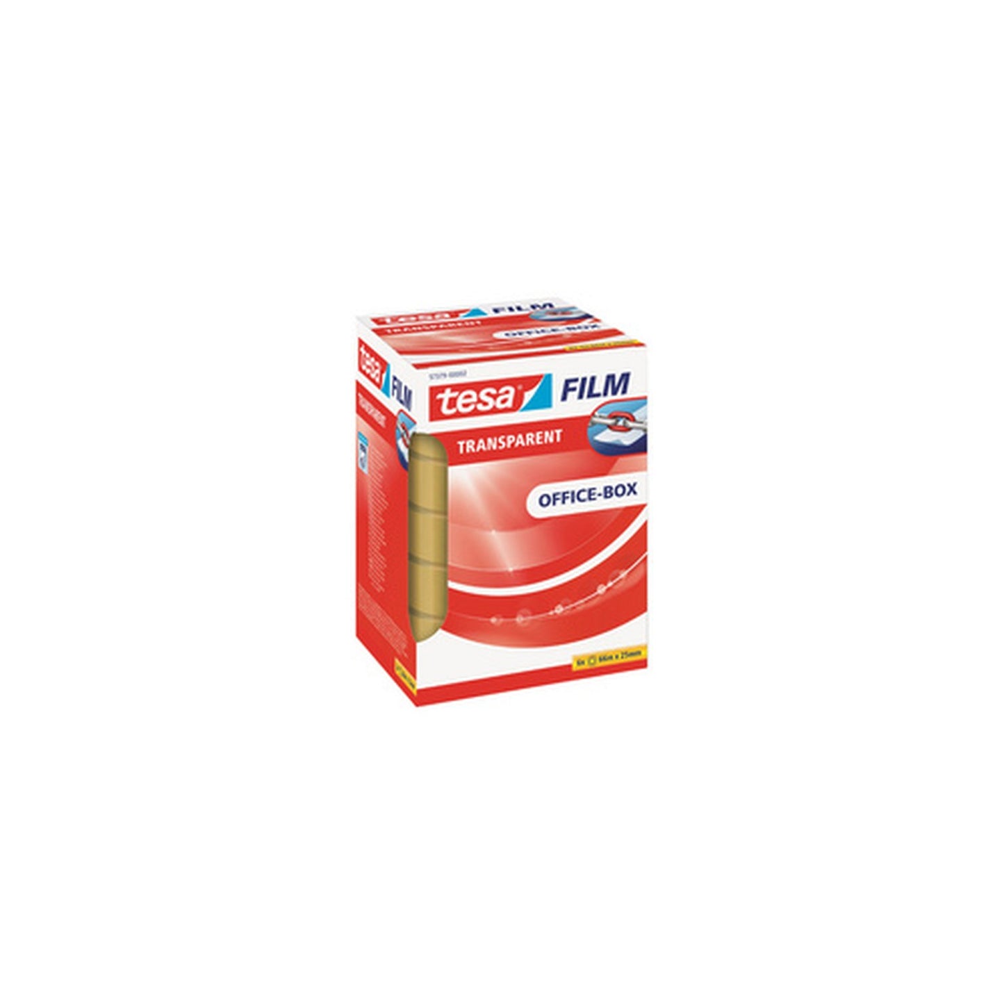 tesa Film Ruban adhésif, 19 mm x 33 m, transparent