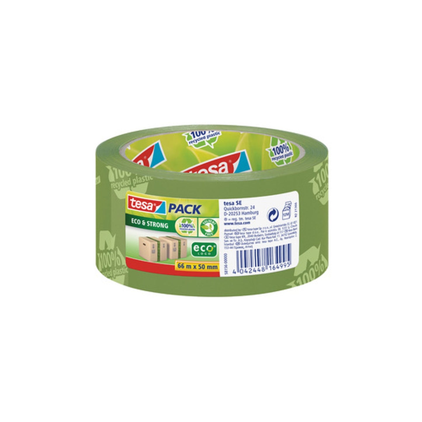 tesa tesapack Ruban adhésif Eco & Strong, 50 mm x 66m