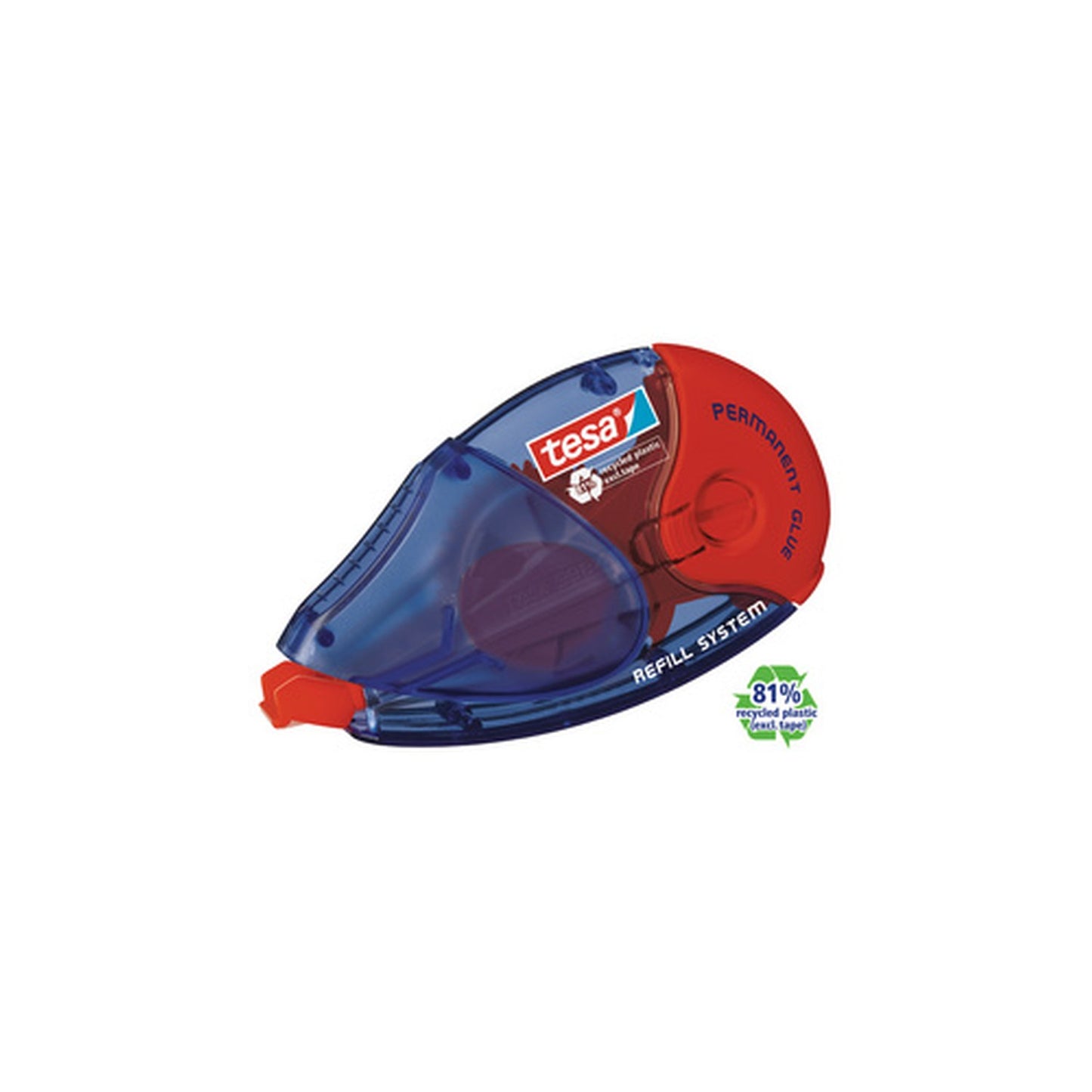 tesa ecoLogo Roller de colle rechargeable PERMANENT GLUE, 2