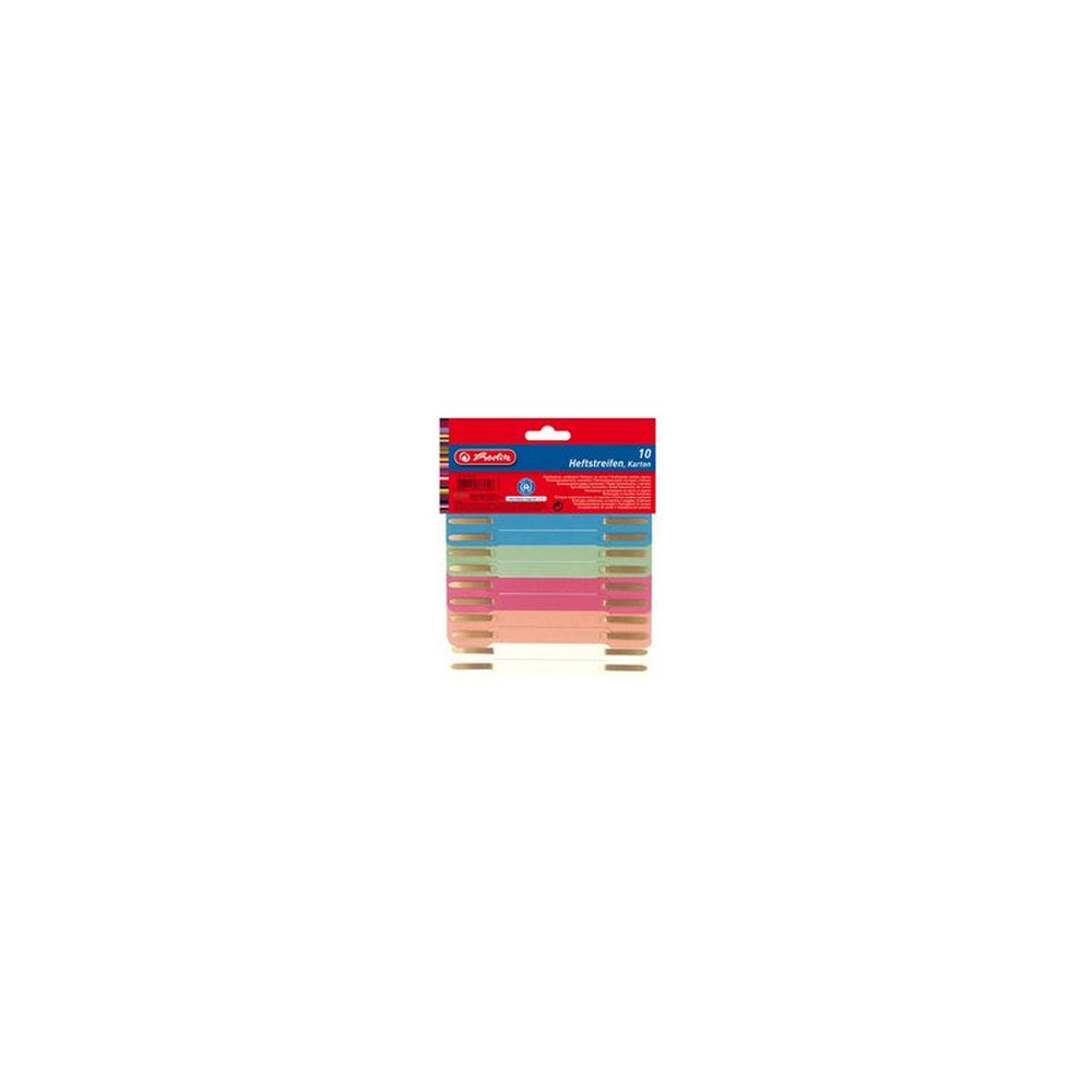 herlitz Relieur à lamelle, carton recyclé, assorti