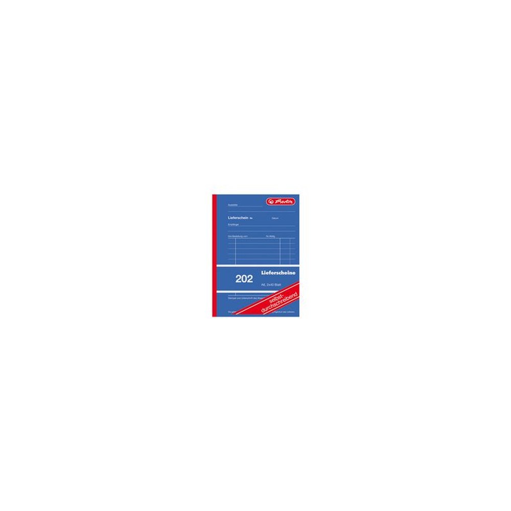 herlitz Formularbuch "Liefer-/Empfangsschein 201", DIN A5