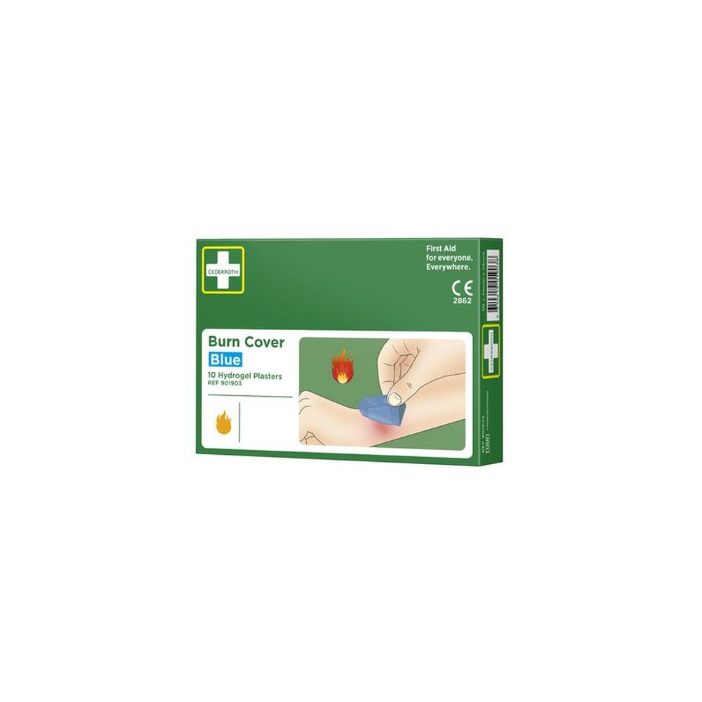 CEDERROTH Compresse pour brulures "Burn Cover", 74 x 45 mm