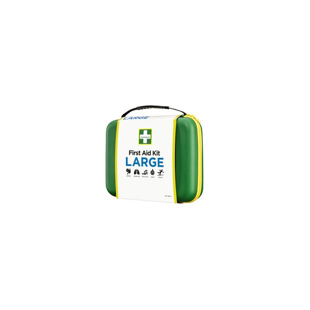 CEDERROTH Kit de premiers secours, grand, dans un coffret