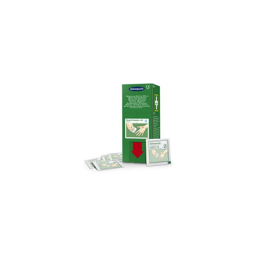 CEDERROTH Salvequick Lingettes nettoyantes, pack de 40