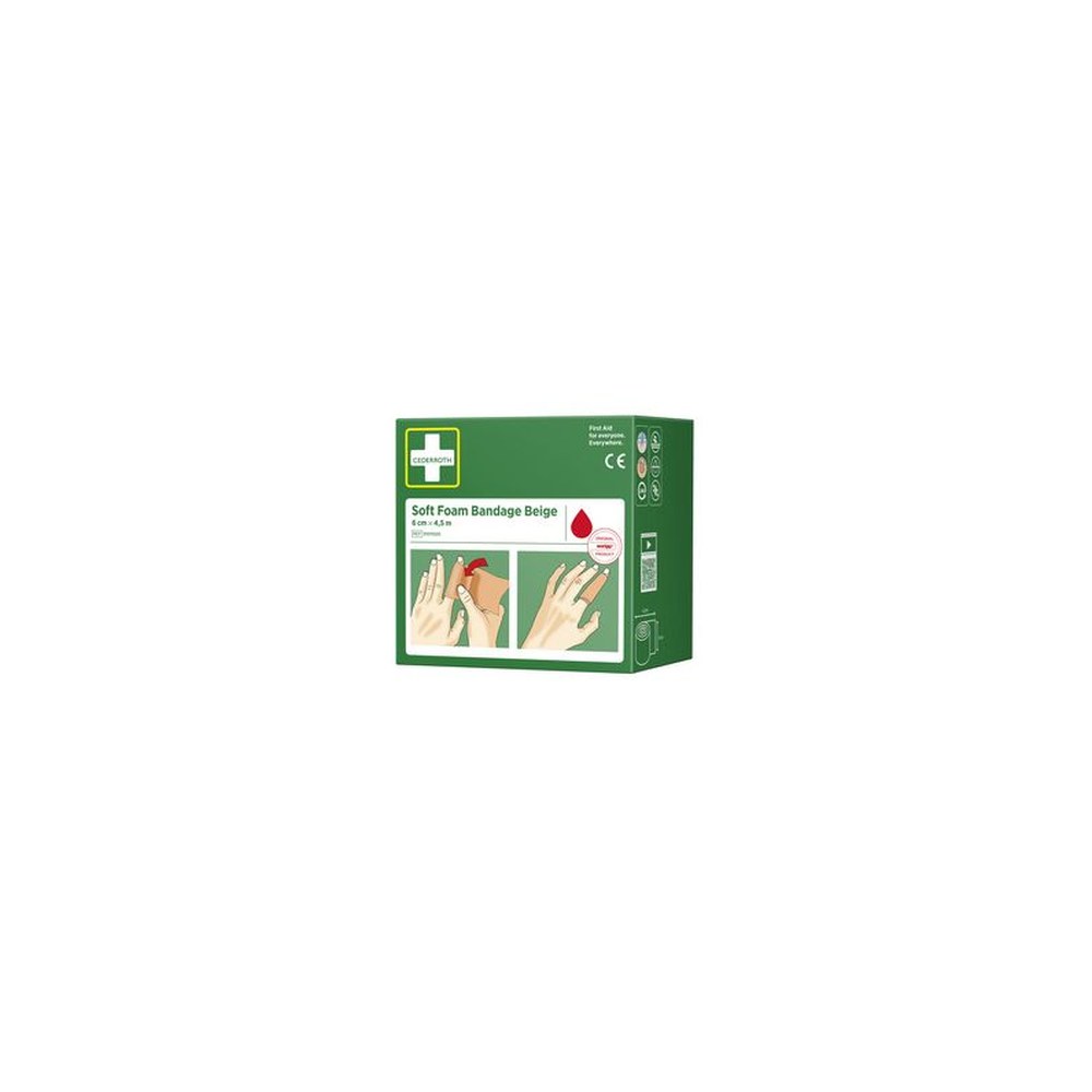 CEDERROTH Pansement "Soft Foam Bandage", beige