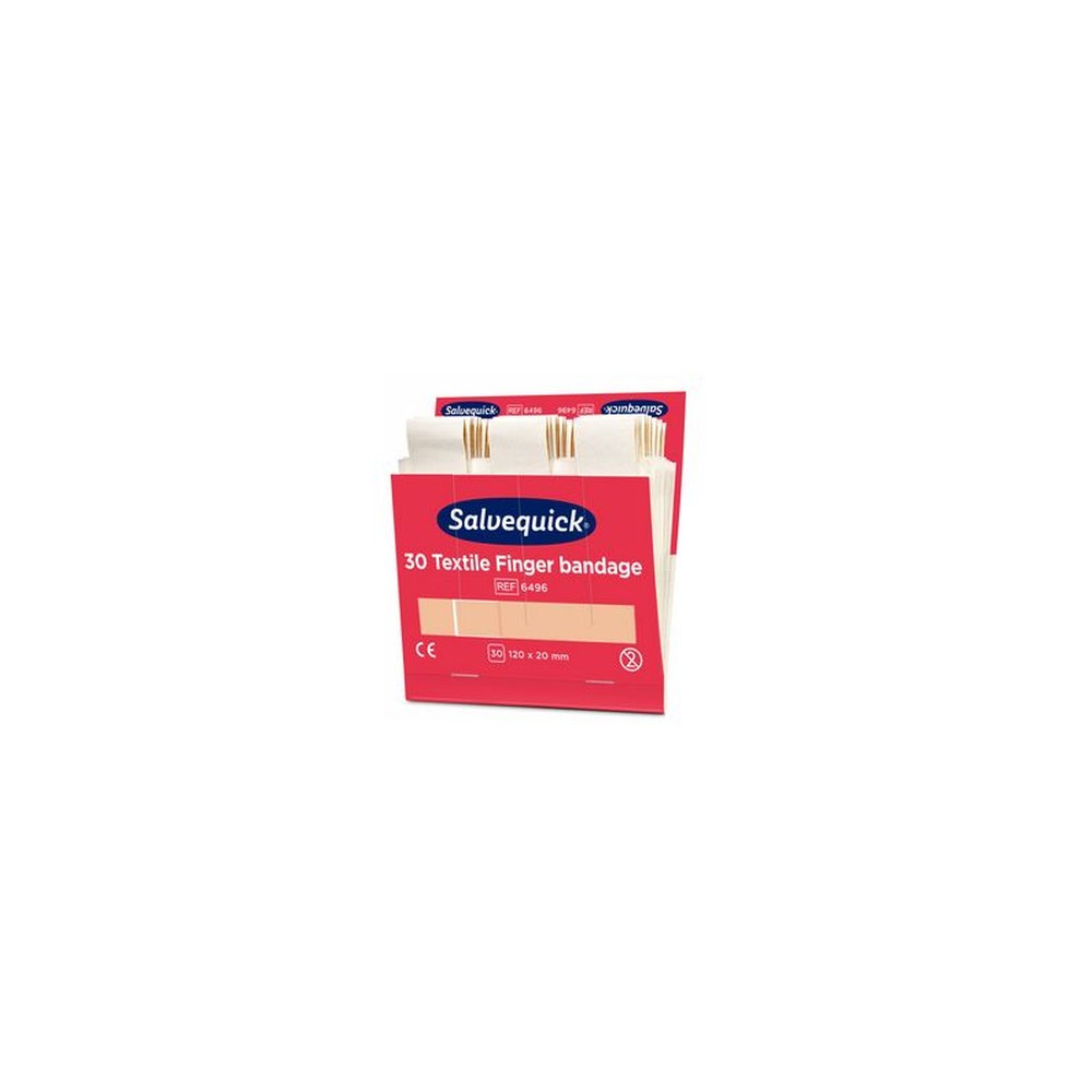 CEDERROTH Salvequick Pansement pour doigt, textile
