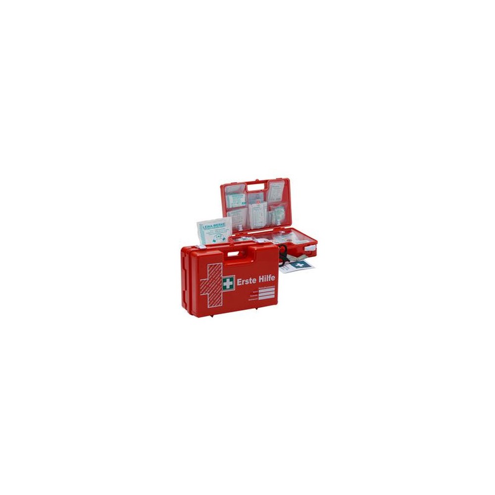 LEINA Mallette de premiers secours QUICK, contenu DIN 13157,