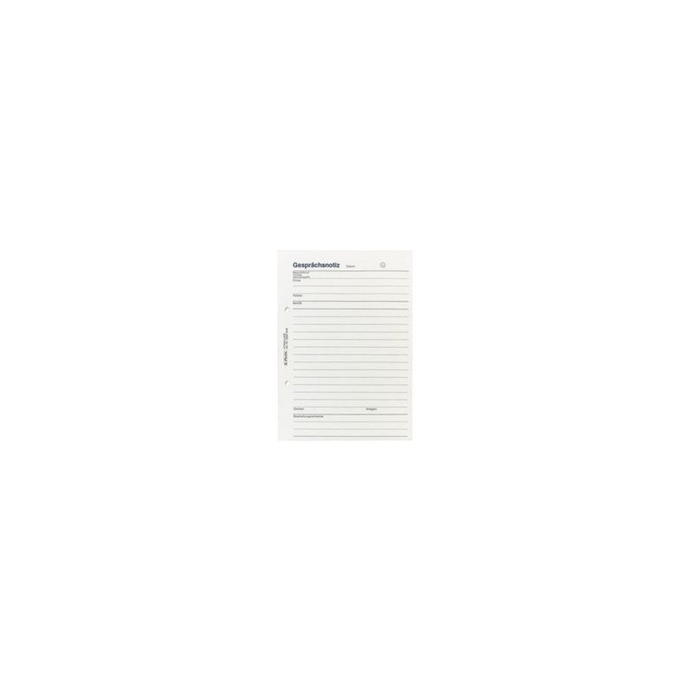 herlitz Gesprächsnotizblock DIN A5, 50 Blatt x3