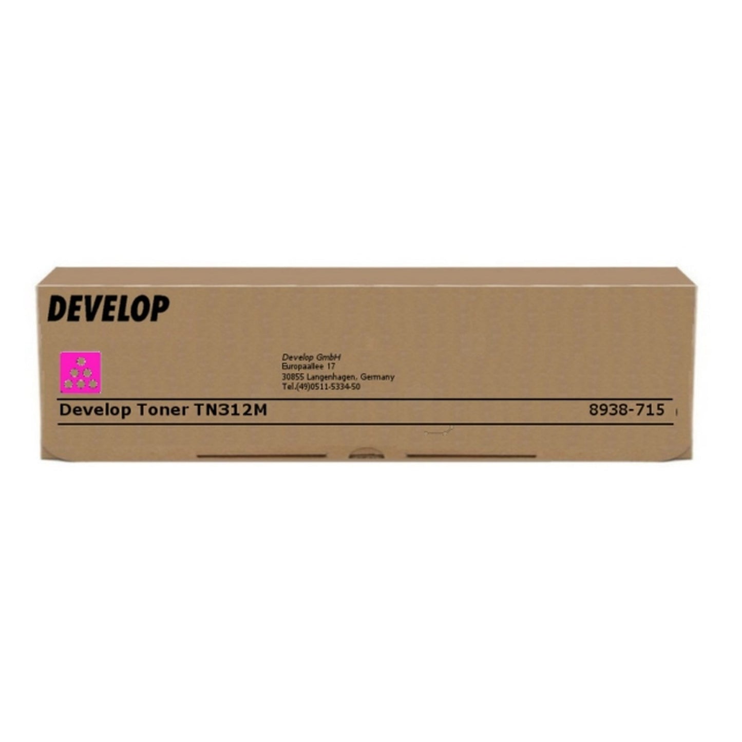 Toner d'origine Develop 8938715000 / TN-312 M - magenta