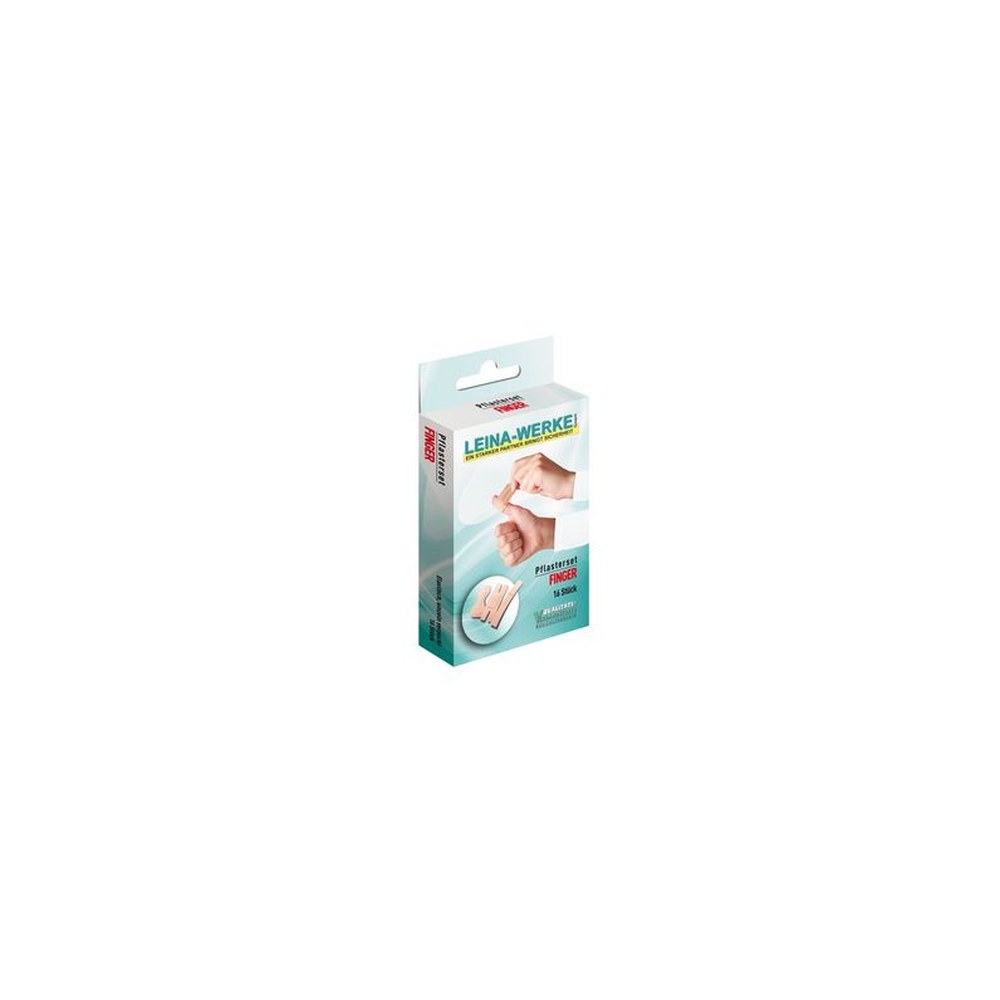 LEINA Kit de sparadrap "Doigt", 16 pièces, couleur chair