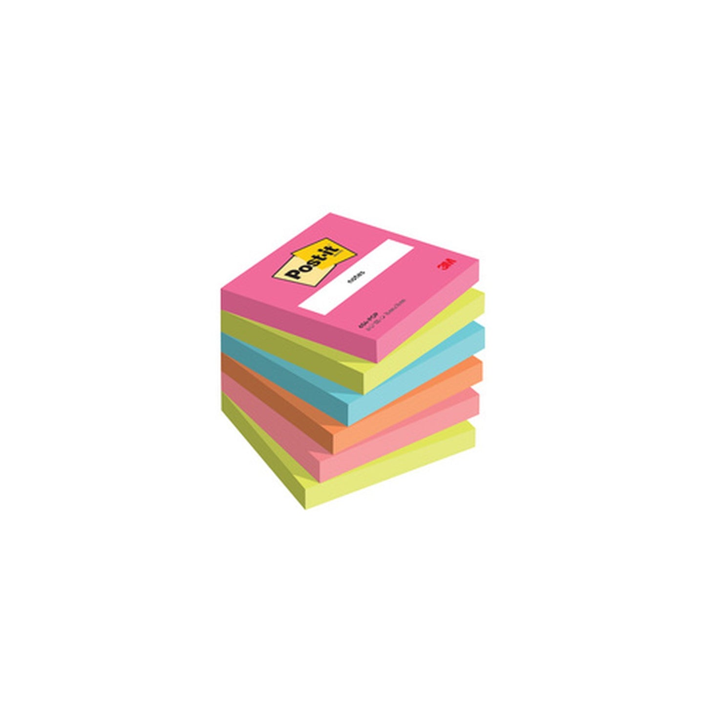 Post-it Bloc-note adhésif, 76 x 76 mm, Poptimistic