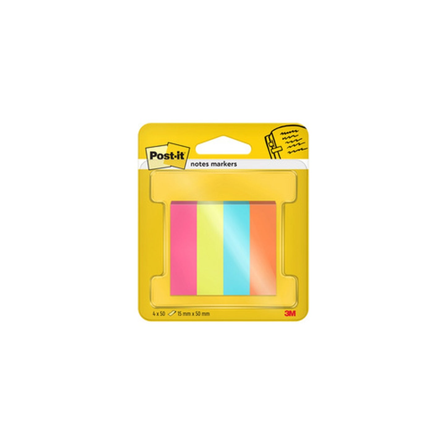 Post-it Marque-page Page Marker, papier, étroit, Poptimistic