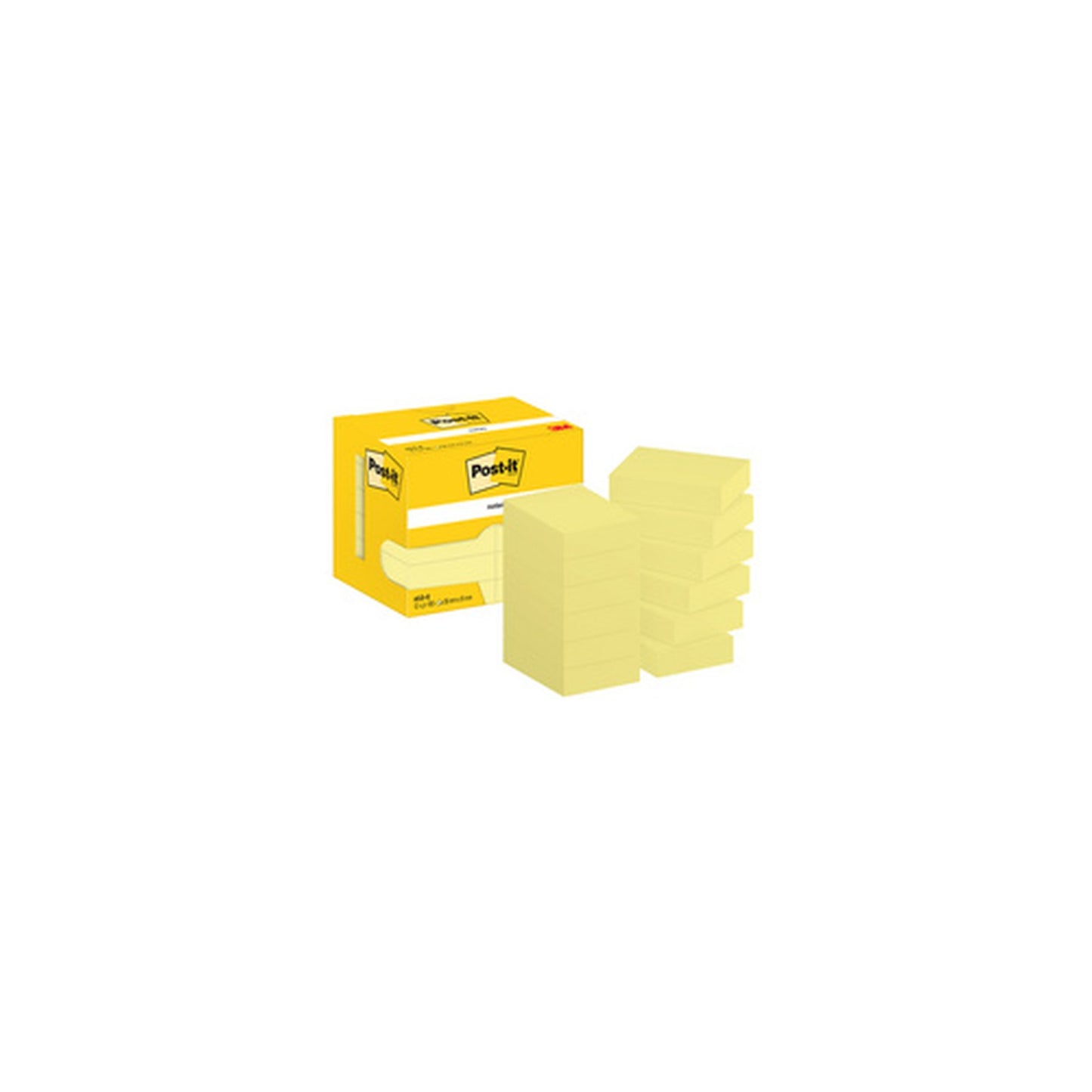 Post-it Bloc-note adhésif, 51 x 38 mm, jaune