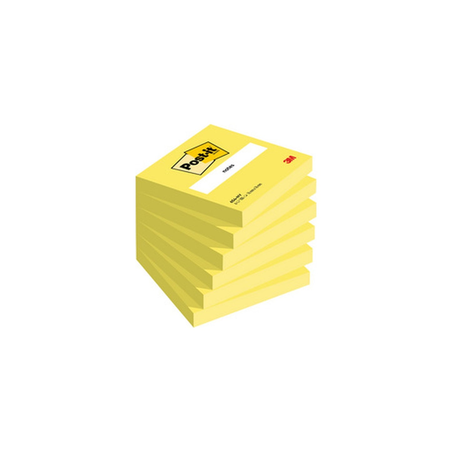 Post-it Bloc-note adhésif, 127 x 76 mm, jaune