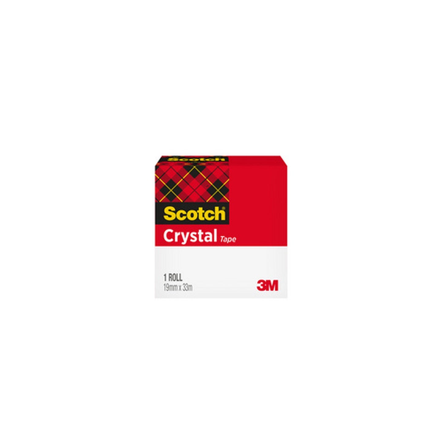 Scotch Ruban adhésif Crystal Clear 600, 19 mm x 66 m, carton