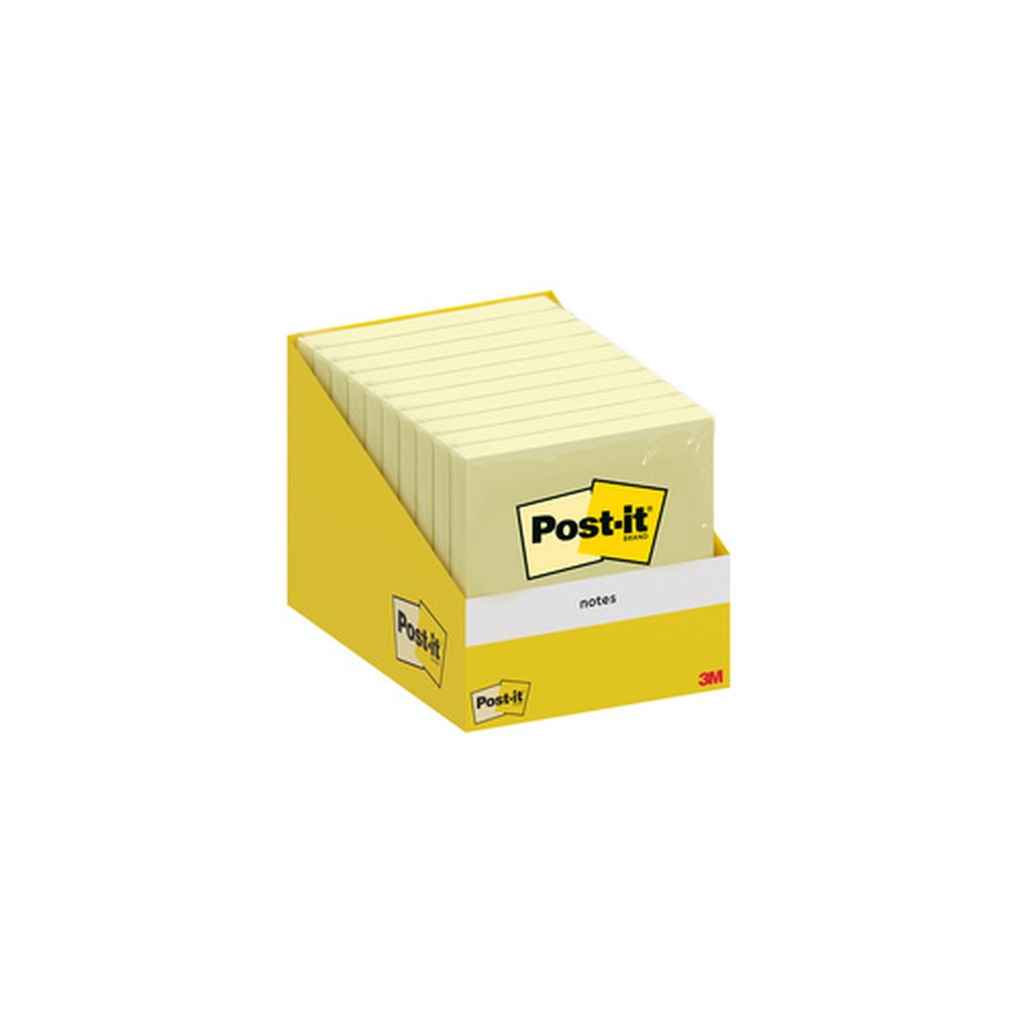Post-it Bloc-note adhésif, 76 x 76 mm, jaune x10