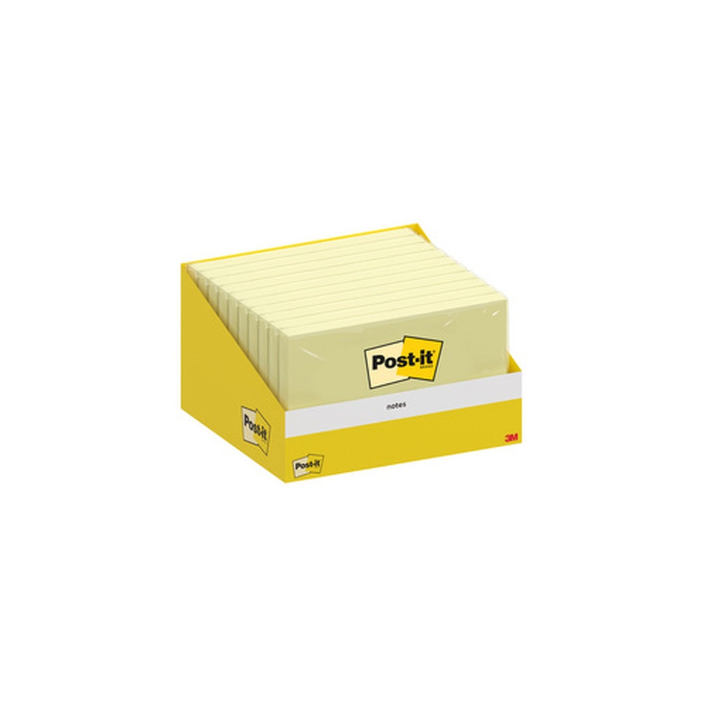 Post-it Bloc-note adhésif, 127 x 76 mm, jaune x10