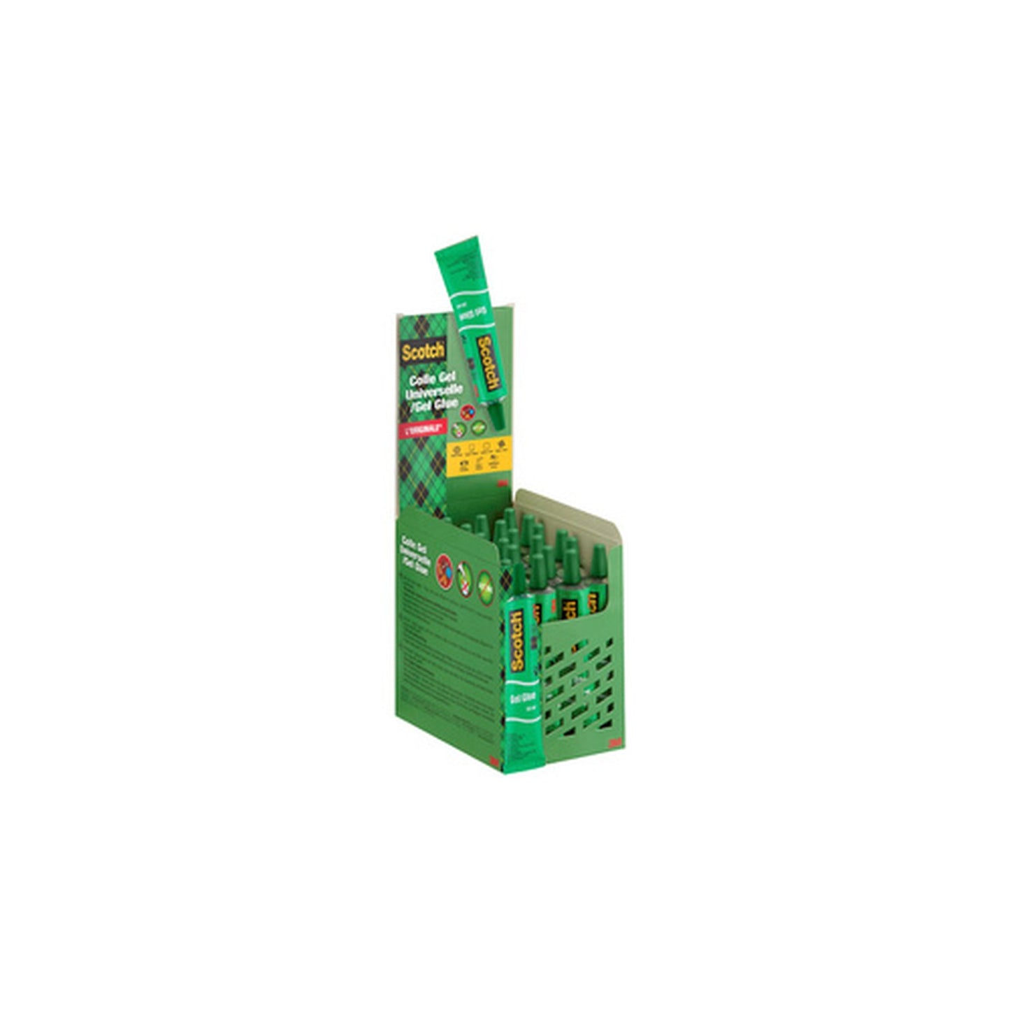 Scotch Colle Gel universelle "L'Originale", 30 ml,présentoir x24