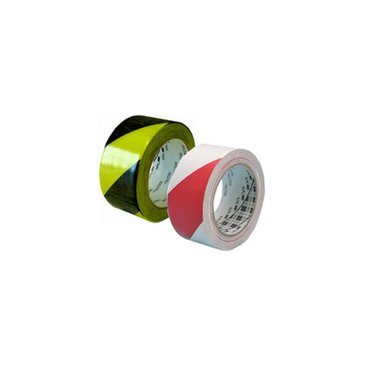 3M Ruban adhésif PVC souple 767i, rouge / blanc