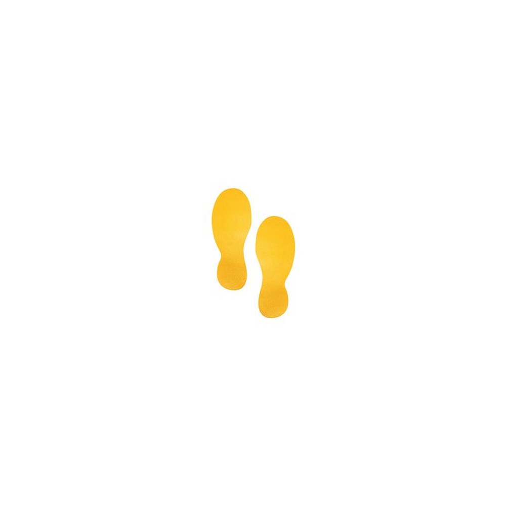 DURABLE Symbole de marquage au sol "Pieds", autocollant