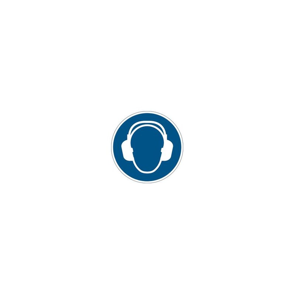 DURABLE Panneau de sécurité "Porter un casque anti-bruit"