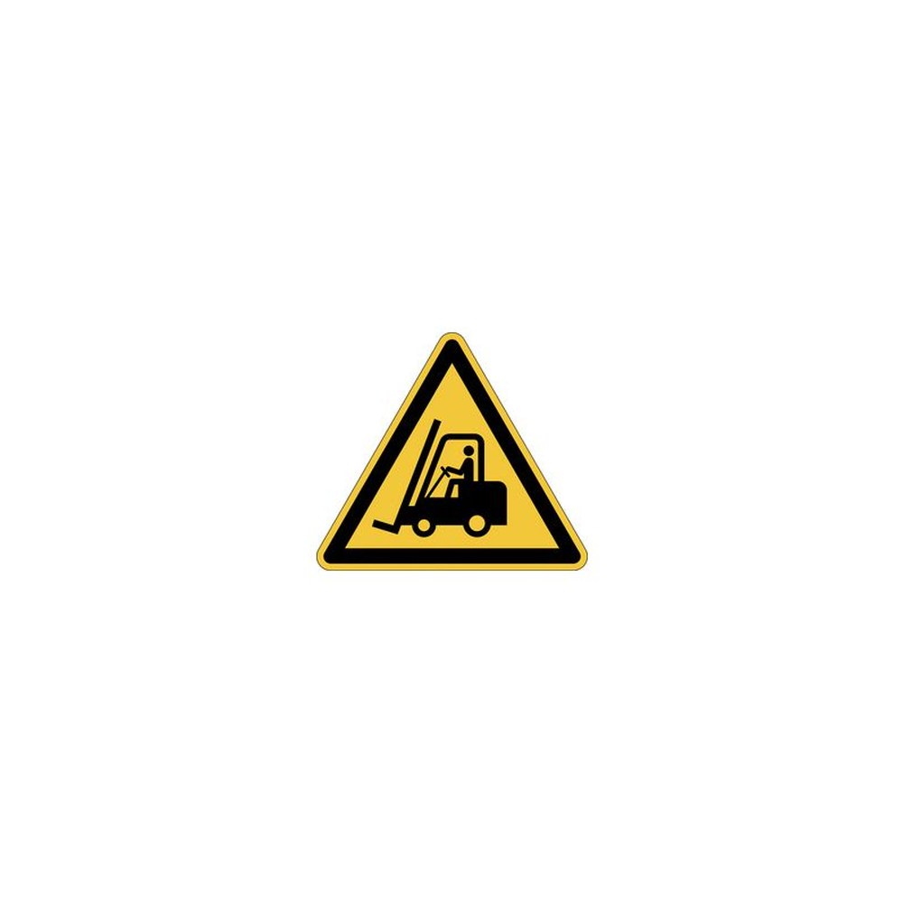 DURABLE Panneau de signalisation "attention chariots