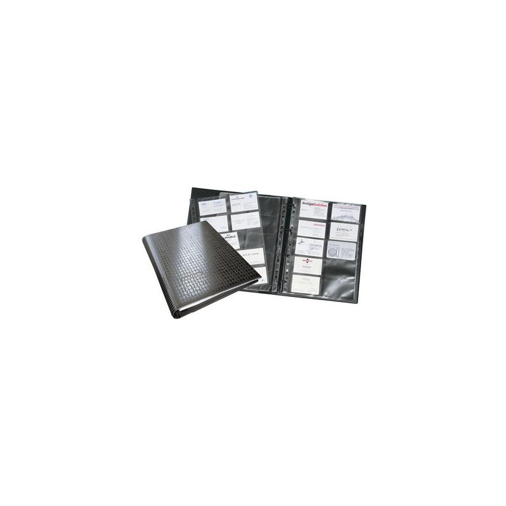 DURABLE Classeur à anneaux pour cartes de visite VISIFIX