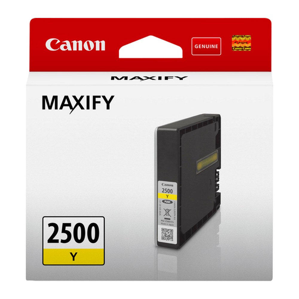 Cartouche d'origine Canon 9303B001 / PGI-2500 Y - jaune