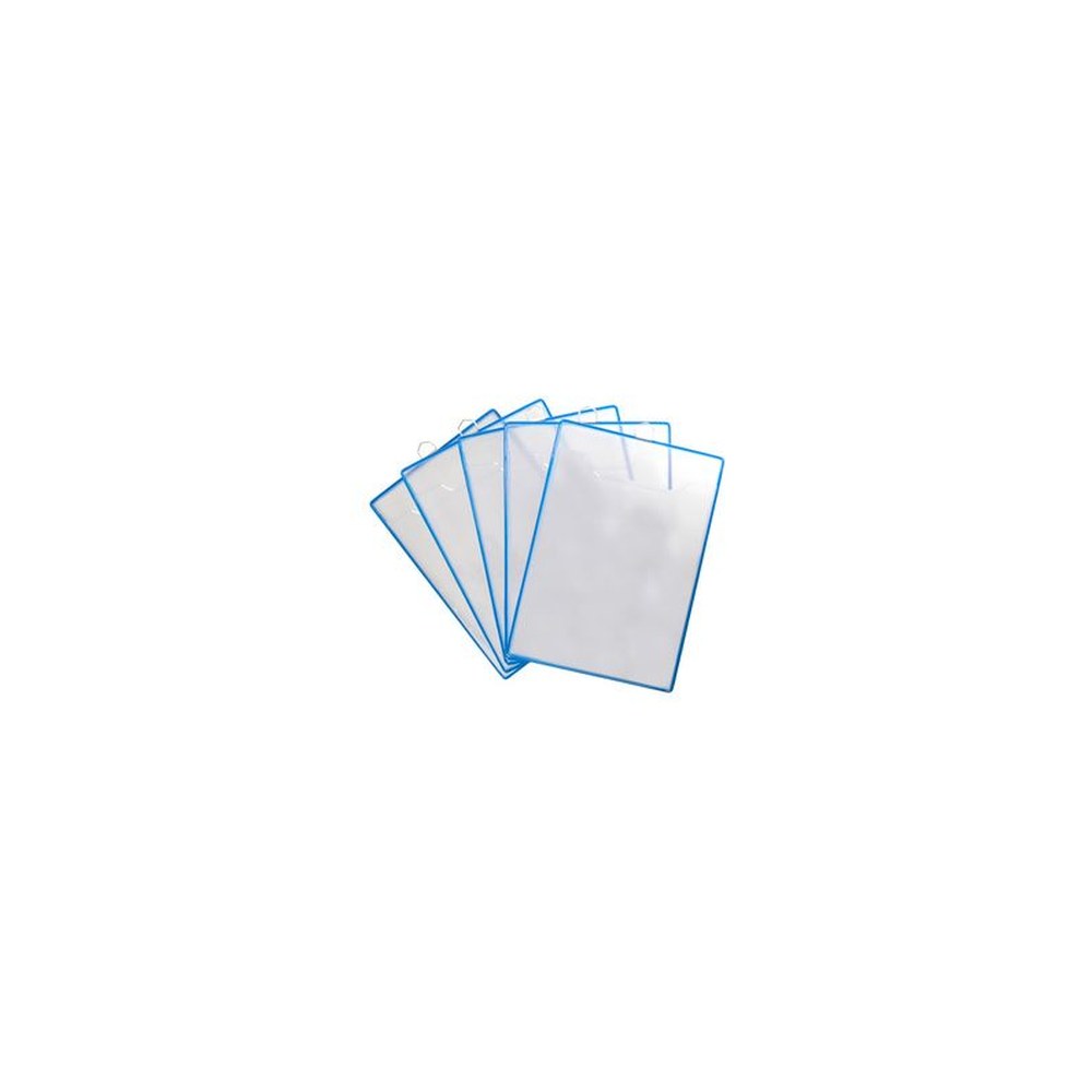 djois by tarifold Porte brochures avec anse, A4, bleu