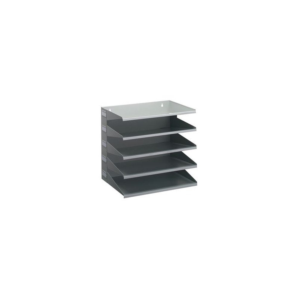 DURABLE Station de tri Business, 5 compartiments, gris