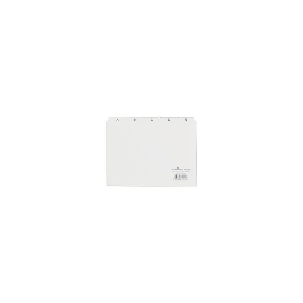 DURABLE intercalaire A - Z, en PP, format A5 paysage