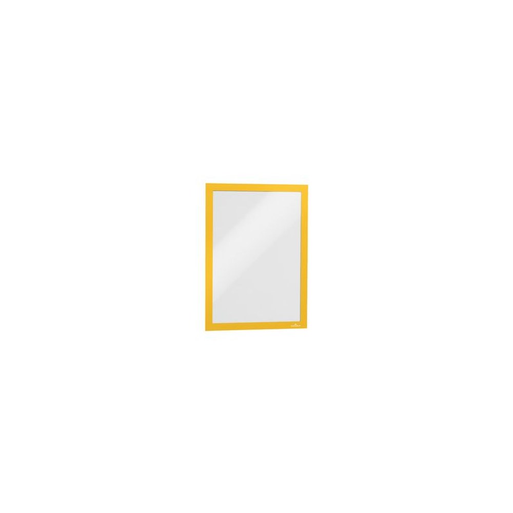 DURABLE Cadre d'affichage magnétique DURAFRAME, A4, jaune
