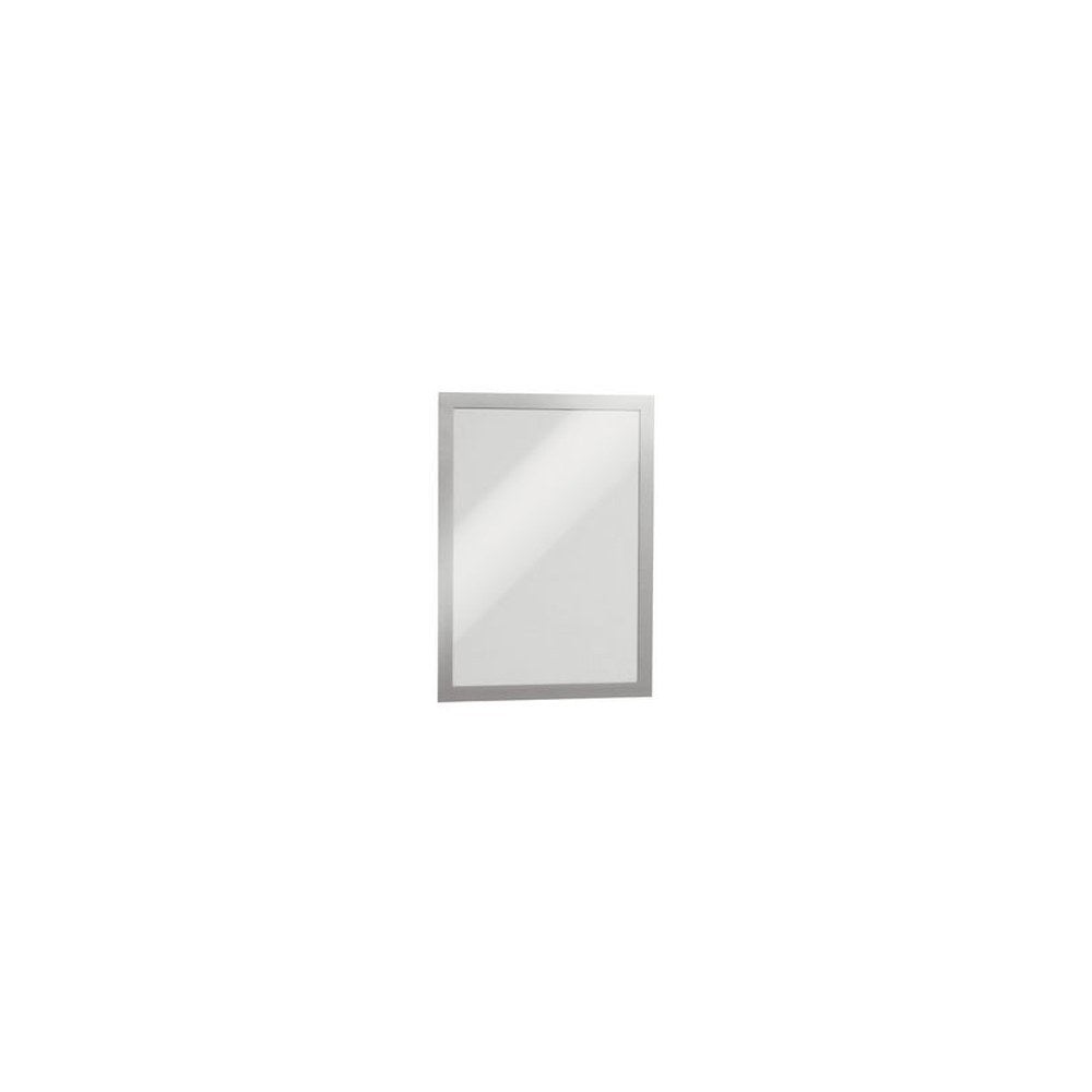 DURABLE Cadre d'affichage magnétique DURAFRAME, A4, argent